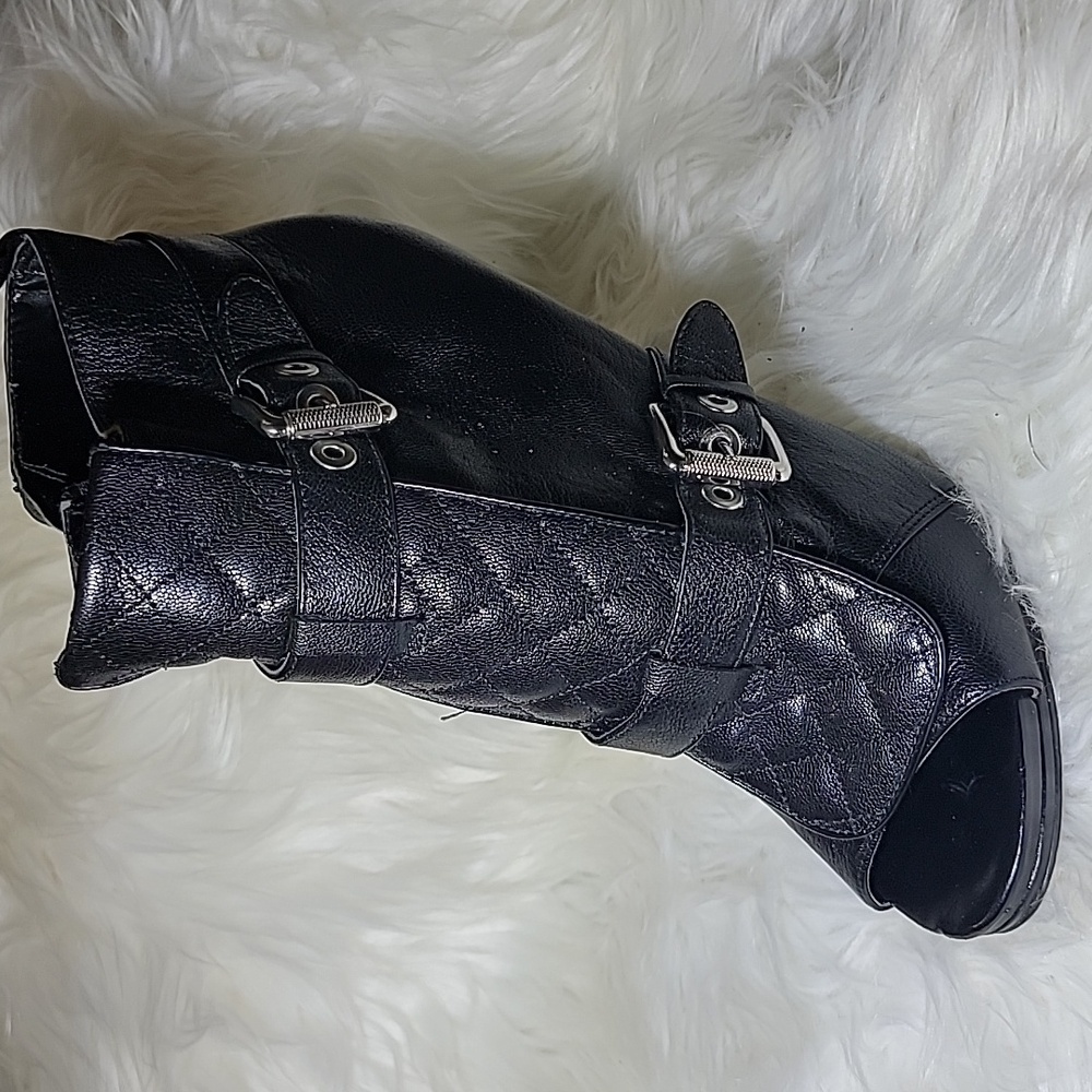 Leather Ankle Boot Heels - image 1